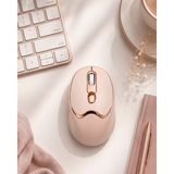 Marsilyan Bluetooth ve 2.4g Destekli Sessiz Kablosuz Mouse Şarjlı Tasarım