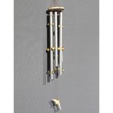 Marsilyan- Boncuklu Metal Rüzgar Çanı Model 2 - Renkli - standart