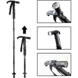 Marsilyan Boya Göre Ayarlı Işıklı Yürüyüş Bastonu LED Güçlü Aydınlatmalı Ergonomik Tasarım WT-002