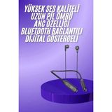 Marsilyan Boyun Bantlı Kablolu Yüksek Ses Kaliteli Bluetooth Kulaklık Uzun Pil Ömrü - Renkli - 1