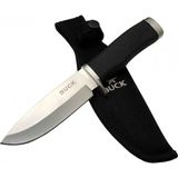 Marsilyan Buck 7-7 Siyah Av / Outdoor Bıçak 22CM - Siyah Sap, Kılıflı - 1