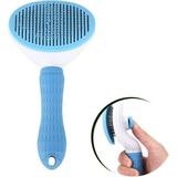 Marsilyan Buffer® Kedi Köpek Tüy Toplayıcı Kendini Temizleyebilen Ergonomik Saplı Evcil Hayvan Tarağı - Renkli