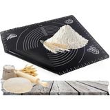 Marsilyan Buffer® Silikon Çok Amaçlı Geniş Hamur Matı Hamur Açma Matı 40*50 cm - Renkli