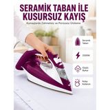 Marsilyan Buharlı Kablolu Ütü 2200 Watt Kireçlenme Önleyici Şok Buharlı Yeni Nesil - Renkli
