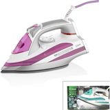 Marsilyan Buharlı Ütü Seramik Taban 3000W KSI-6323 (4887) - Ahşap - Bej