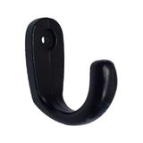 Marsilyan Büyük Tekli Fincan Askı, Dekor Askısı - Siyah, 12X23X30 mm