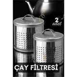 Marsilyan Çay Filtresi Bitki Çayı Filtresi Metal - Renkli