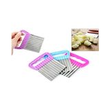 Marsilyan Chips Chopper Şekilli Sebze ve Meyve Dilimleyici - Renkli - standart