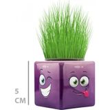 Marsilyan- Çim Adam Mini Küp Emoji Figürlü 1 Adet - Renkli - standart