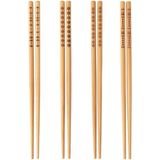 Marsilyan Çin Çubukları Chopsticks (10 Çift) - Renkli