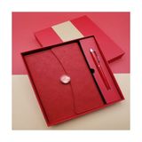 Marsilyan Çizgili Defter ve Metal Kalem Seti - Renkli - 1
