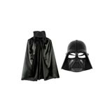 Marsilyan Çocuk Boy Yıldız Savaşları Star Wars Darth Vader Maskesi ve 90 cm Pelerin Seti Siyah ILKEL-PARTI34