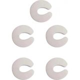 Marsilyan Çocuk Koruyucu Kapı Stoperi 5 Li Set (K95) - Renkli - 1