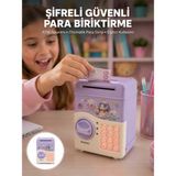 Marsilyan Çocuklar Için Elektronik Şifreli Para Biriktirme Kumbarası Mor - Renkli - standart
