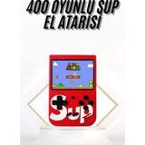 Marsilyan Çocuklara Özel Taşınabilir Sup El Atarisi 400 Oyunlu Nostaljik Oyun Konsolu - 1