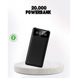 Marsilyan Çoklu Güvenlik Korumalı 20.000 Mah Powerbank Fener Özellikli - Çok Renkli