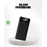 Marsilyan Çoklu Güvenlik Korumalı 20.000 Mah Powerbank Fener Özellikli - Renkli