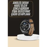 Marsilyan Çoklu Kordon Hediyeli Akıllı Saat Çağrı Cevaplama Müzik Dinleme Dokunmatik Ekran - 35 - 48 mm - 1 - Renkli