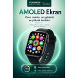 Marsilyan™- Çoklu Uygulama Destekli Bluetooth Akıllı Saat Dokunmatik Ekranlı Bildirim Özellikli