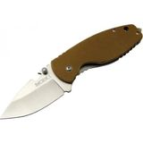 Marsilyan™- Crkt 3329 Brw Heat Kamp Çakı 18CM - Metal Sap, Kılıflı, Açacaklı, Perçinli - Renkli - standart