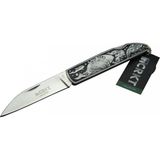 Marsilyan Crkt Cr 0102 Kamp Çakı 20 cm - Balık Desenli Metal Sap, Kılıflı, Kutulu
