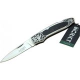 Marsilyan CRKT CR 0128 KHV Kamp Çakı 18 cm - Metal Desenli Sap, Kılıflı, Kutulu