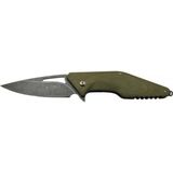 Marsilyan Crkt Dıvısıon 4415 Grn Kamp / Outdoor Çakı 21 cm - Yarı Otomatik, Kemerlikli, Kutulu