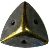 MARSİLYAN- Dekoratif, Kutu, Sandık Köşesi - 45x28 Mm, Büyük, Antik, 100 Adet