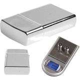Marsilyan Diamond Zippo Çakmak Şeklinde Kutulu Mini Cep Hassas Dijital Terazi (200GR-0.01)
