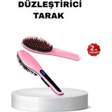 Marsilyan Dijital Ekranlı Seramik Saç Düzleştirici Tarak – 5 Kademeli Isı Ayarı Iyon Kontrollü - Renkli - standart