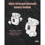 Marsilyan Dijital Göstergeli Bluetooth Kulakiçi Kulaklık – 4’lü Paket, Gürültü Engellemeli - 1