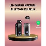 Marsilyan Dijital Göstergeli Bluetooth Kulaklık – Klipsli ve Şık Tasarım - 1