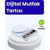 Marsilyan Dijital Mutfak Terazisi 10KG Kapasiteli 1g Hassasiyetli Ieg - 01-Siyah