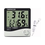 Marsilyan Dijital Termometre Nem Ölçer - 1 - Renkli