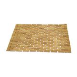 Marsilyan DİKDÖRTGEN - BAMBU KAYDIRMAZ BANYO PASPASI 42X62CM (4887)