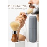Marsilyan Diş Budak Ağacı Tıraş Fırçası + Iglesias Seyahat Kutusu Seti 715329 - Renkli - standart