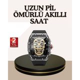 Marsilyan- Dokunmatik Akıllı Saat Sesli Asistanlı Geniş Özellikli - 1 - Renkli