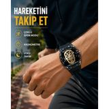 Marsilyan Dokunmatik Akıllı Saat Sesli Asistanlı Geniş Özellikli - Çok Renkli