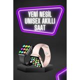 Marsilyan Dokunmatik Ekran Akıllı Saat Tema Değiştirme Şık ve Modern Unısex - 35 - 48 mm - 1 - Renkli