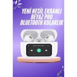 Marsilyan Dokunmatik Ekranlı Anc/enc Yeni Nesil Pro Bluetooth Kulaklık Dokunmatik Ekran - Renkli - 1