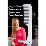 Marsilyan Dolaşık Saç Açıcı Tarak - Şampuan Saç Boyası Tarağı - Geniş Dişli Saç Kesim Tarağı Profesyonel 721784 - Renkli - standart