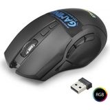 Marsilyan Dual Mode Kablosuz Gaming Mouse 2400 Dpi 9 Tuş 500Hz Rgb - Siyah W10