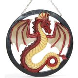 Marsilyan™- Duvara Asmalı Polyester Dragon Pano ALK2345 - Renkli - 1