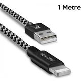 Marsilyan Dux Ducis K-One Cable Iphone USB Şarj Kablosu 1 Metre - Siyah - standart