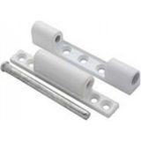 Marsilyan Düz Metal Beyaz Metal 75MM Pvc Pencere Menteşe (K95) - 1
