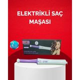 Marsilyan Elektriklenme Önleyici Saç Şekillendirici – Seramik Kaplama Maşa - Renkli - 1