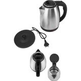Marsilyan Elektrikli Paslanmaz Çelik Su Isıtcı Çelik Kettle 1.8 Lt. Uzun Ömürlü - MCT1640-4066