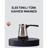 Marsilyan- Elektrikli Türk Kahvesi Cezvesi 800W Kablosuz Döner Tabanlı - Renkli - standart