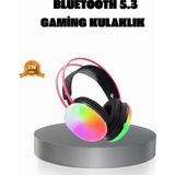 Marsilyan Ergonomik Rgb Bluetooth Kulaklık 3D Ses - MCT5698-8470 - Çok Renkli