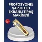 Marsilyan Ergonomik Tasarımlı, Hafif ve Taşınabilir Profesyonel Tıraş Makinesi - 1